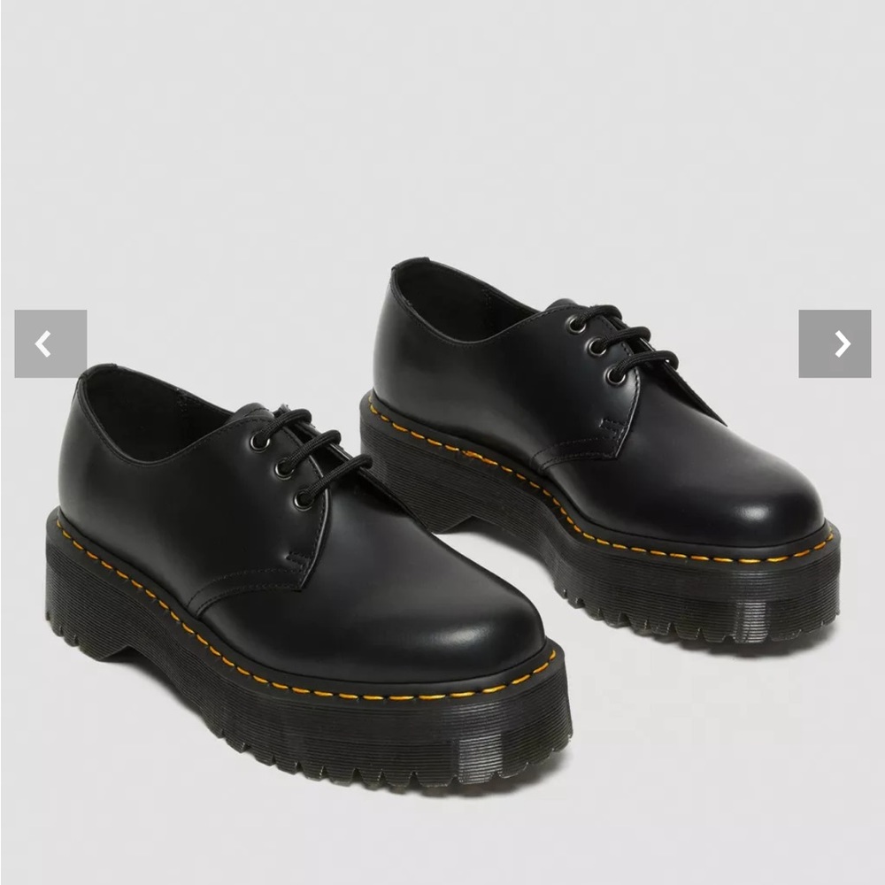 Doc Marten 1461 Smooth Leather Platform Shoes